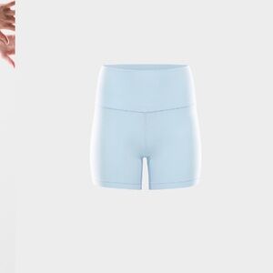 Aritzia Sky Blue Bike Shorts